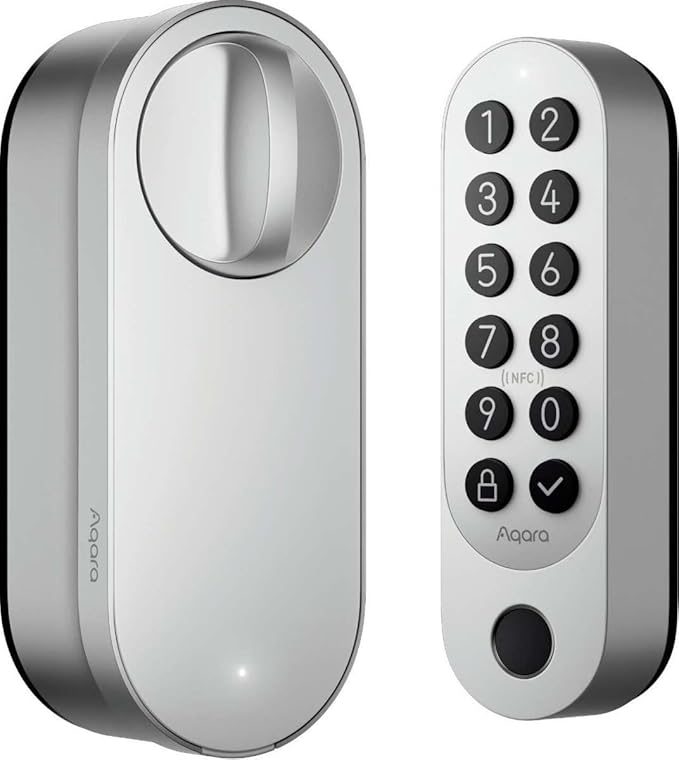 Aqara Kit Serratura Intelligente U200 Argento/Grigio